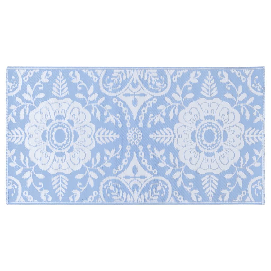 vidaXL Outdoor Carpet Baby Blue 120x180 cm PP