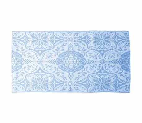 vidaXL Outdoor-Teppich ARAKIL Babyblau 160x230 cm PP