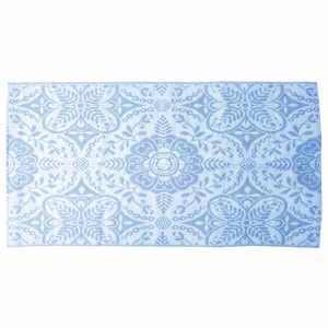 vidaXL Outdoor-Teppich ARAKIL Babyblau 160x230 cm PP