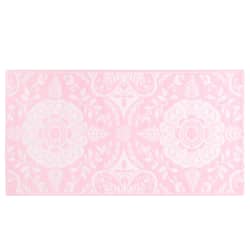 vidaXL Venkovní koberec růžový 80 x 150 cm PP