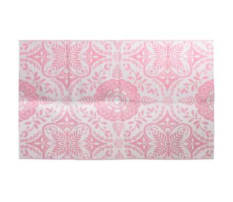 vidaXL Buitenkleed ARAKIL 160x230 cm PP roze