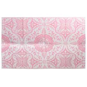 vidaXL Buitenkleed ARAKIL 160x230 cm PP roze