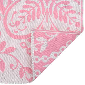 vidaXL Outdoor-Teppich ARAKIL Rosa 190x290 cm PP