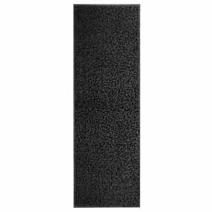 Pralni predpražnik črn 60x180 cm