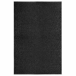 Pralni predpražnik črn 120x180 cm