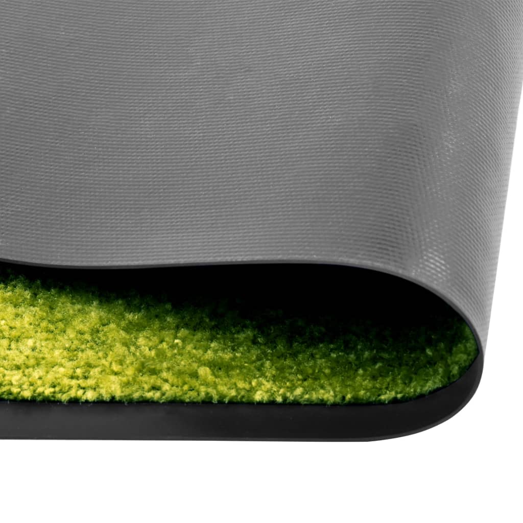 ijzer Volgen Punt Deurmat wasbaar 90x120 cm groen | Cadeaumatch