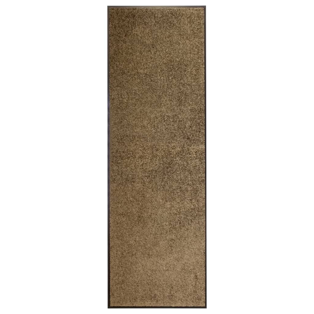 Fußmatte Waschbar Braun 60x180 cm