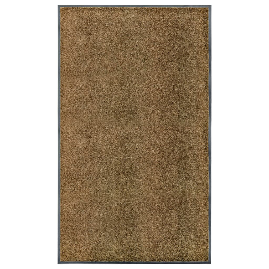 Fußmatte Waschbar Braun 90×150 cm