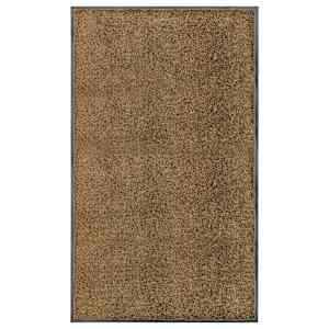 Pralni predpražnik rjav 90x150 cm