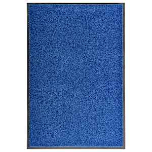 Pralni predpražnik moder 60x90 cm