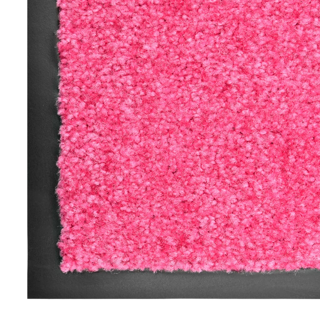 Thumbnail - vidaXL Fußmatte Waschbar Rosa 120x180 cm
