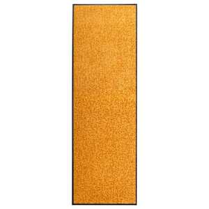 Pralni predpražnik oranžen 60x180 cm