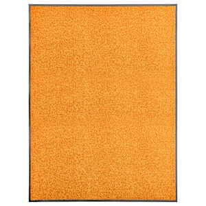 Pralni predpražnik oranžen 90x120 cm