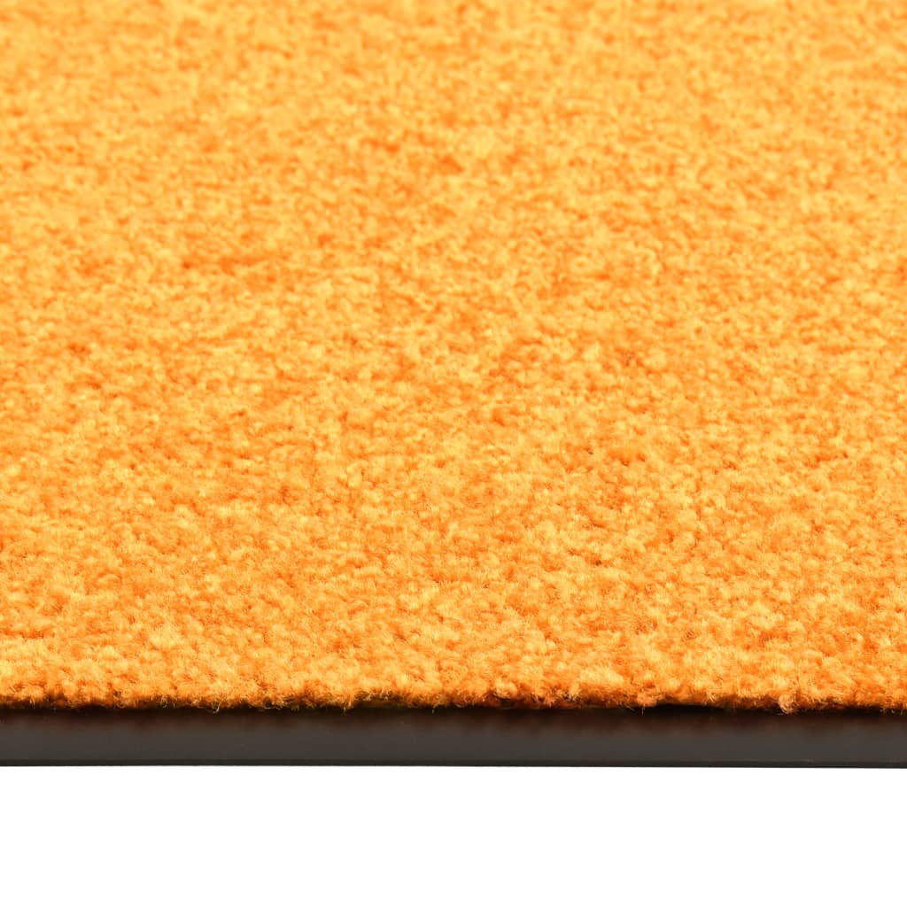 Prečunoliktava - Tev un tavai dzīvei - durvju paklājs, mazgājams, oranžs, 120x180 cm