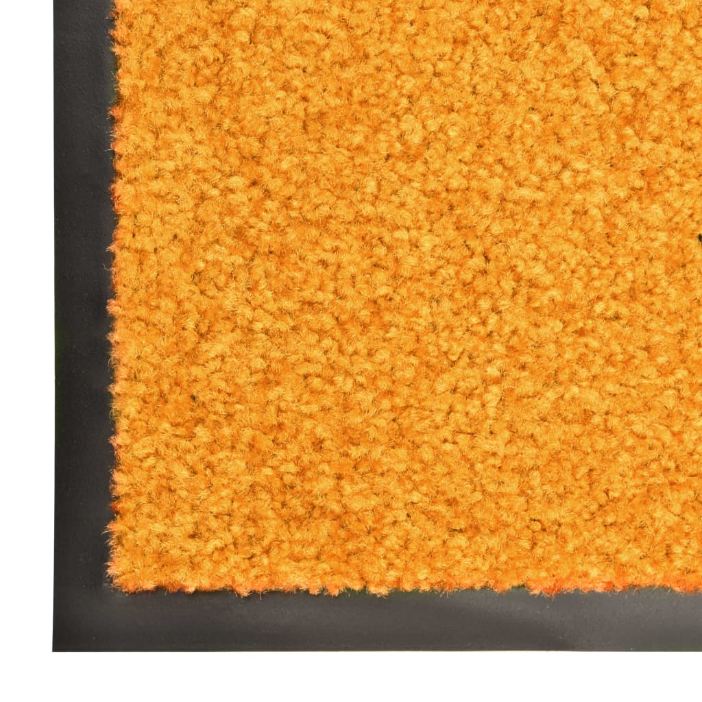 Prečunoliktava - Tev un tavai dzīvei - durvju paklājs, mazgājams, oranžs, 120x180 cm
