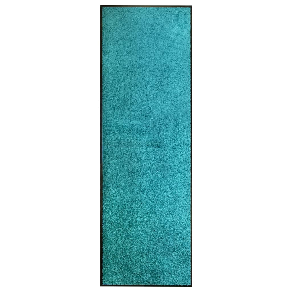 Fußmatte Waschbar Cyan 60x180 cm