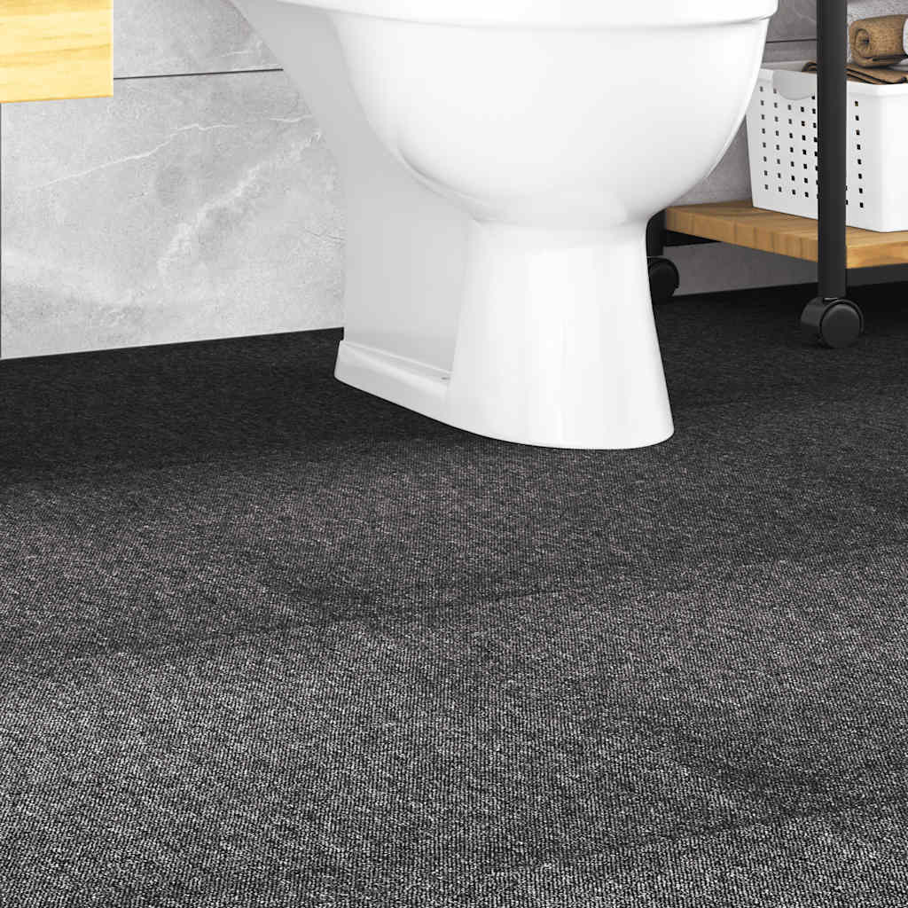 vidaXL Teppichfliesen 20 Stk. 5 m² 50x50 cm Anthrazit