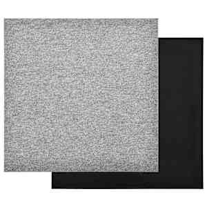 Koberec 20 pcs Světle šedá 50 x 50 cm 100% polypropylen - obrázek 3