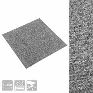 Koberec 20 pcs Šedý 50 x 50 cm 100% polypropylen - obrázek 7