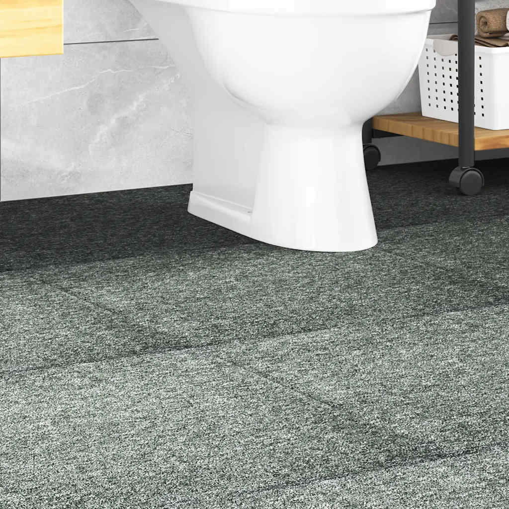 vidaXL Plăci de pardoseală, 20 buc., verde, 50 x 50 cm, 5 m²