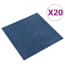  vidaXL 20 db sötétkék szőnyegpadlólap 5 m² 50 x 50 cm termék 2. képe