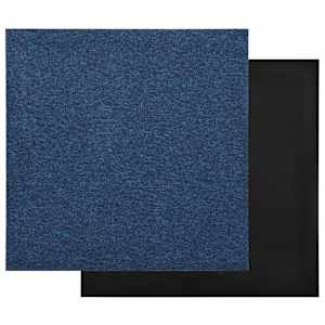 Koberec 20 pcs Tmavě modrá 50 x 50 cm 100% polypropylen - obrázek 3