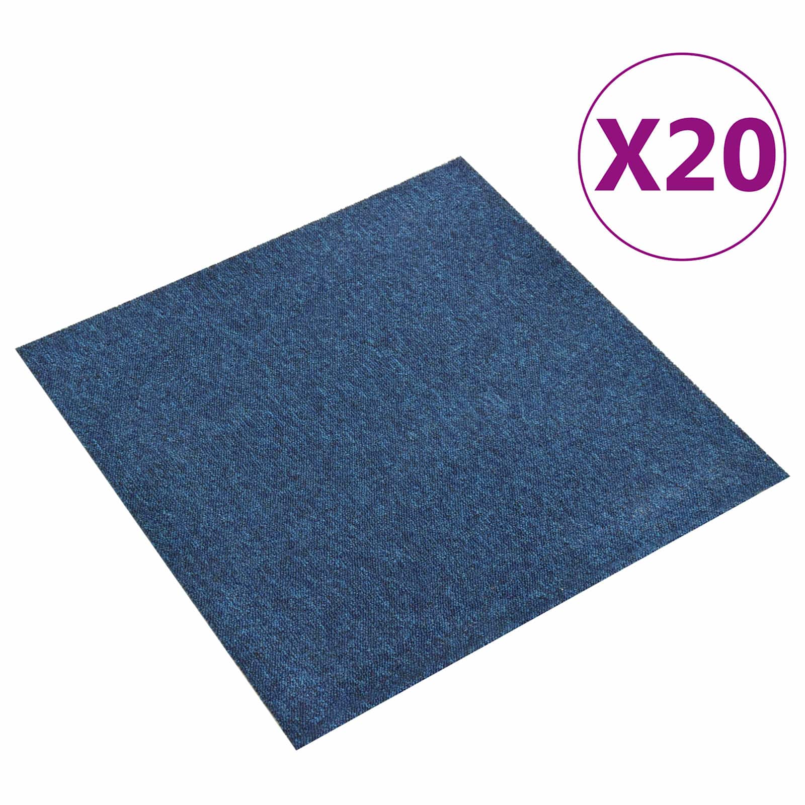 Tapijt 20 pcs Donkerblauw 50 x 50 cm 100% Polypropyleen image 2