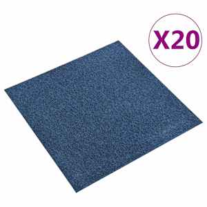 Koberec 20 pcs Tmavě modrá 50 x 50 cm 100% polypropylen - obrázek 2