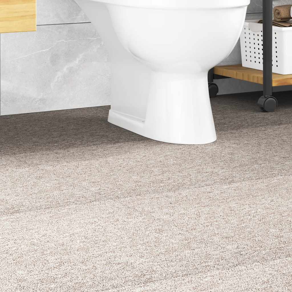 vidaXL Teppichfliesen 20 Stk. 5 m² 50x50 cm Hellbeige