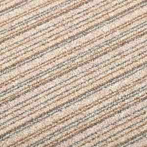 Koberec 20 pcs Pruhovaná béžová 50 x 50 cm 100% polypropylen - obrázek 6