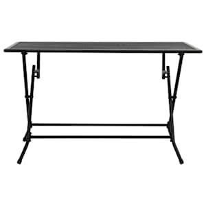 vidaXL Folding Mesh Table 120x60x72 cm Steel Anthracite