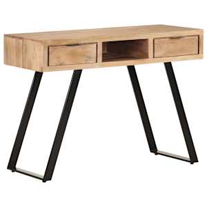 Psací stůl 107x45x79 cm masivní akáciové dřevo živé hrany - obrázek 1