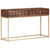 vidaXL konsoollaud 122 x 36 x 75 cm, toekas mangopuit