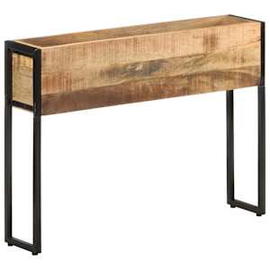 Truhlík 90 x 20 x 68 cm hrubé mangovníkové dřevo - obrázek 7
