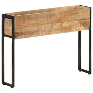 Truhlík 90 x 20 x 68 cm hrubé mangovníkové dřevo - obrázek 8
