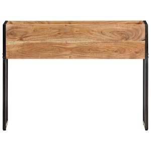 Truhlík 90 x 20 x 68 cm masivní akáciové dřevo - obrázek 2