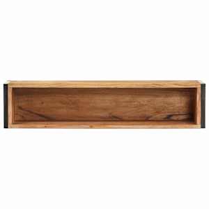 Truhlík 90 x 20 x 68 cm masivní akáciové dřevo - obrázek 3