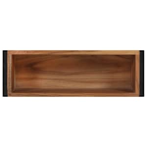 Truhlík 60 x 20 x 68 cm masivní akáciové dřevo - obrázek 4