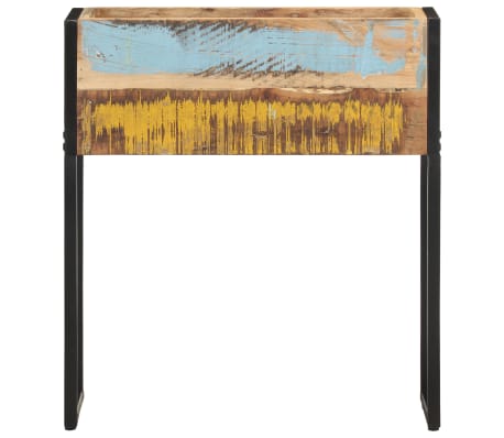 vidaXL Jardinieră, 60 x 20 x 68 cm, lemn masiv reciclat