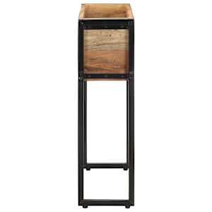 Truhlík 60 x 20 x 68 cm masivní recyklované dřevo - obrázek 3