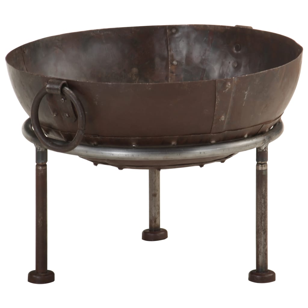 

vidaXL Rustic Fire Pit Ø 15.7" Iron