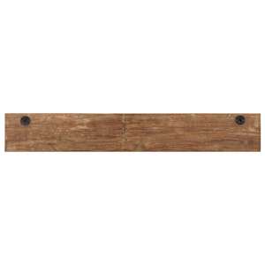 Věšák do předsíně s 5 háčky 100 x 2,5 x 15 cm recyklovaný masiv - obrázek 5