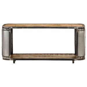TV stolek 90 x 30 x 40 cm masivní mangovníkové dřevo - obrázek 2