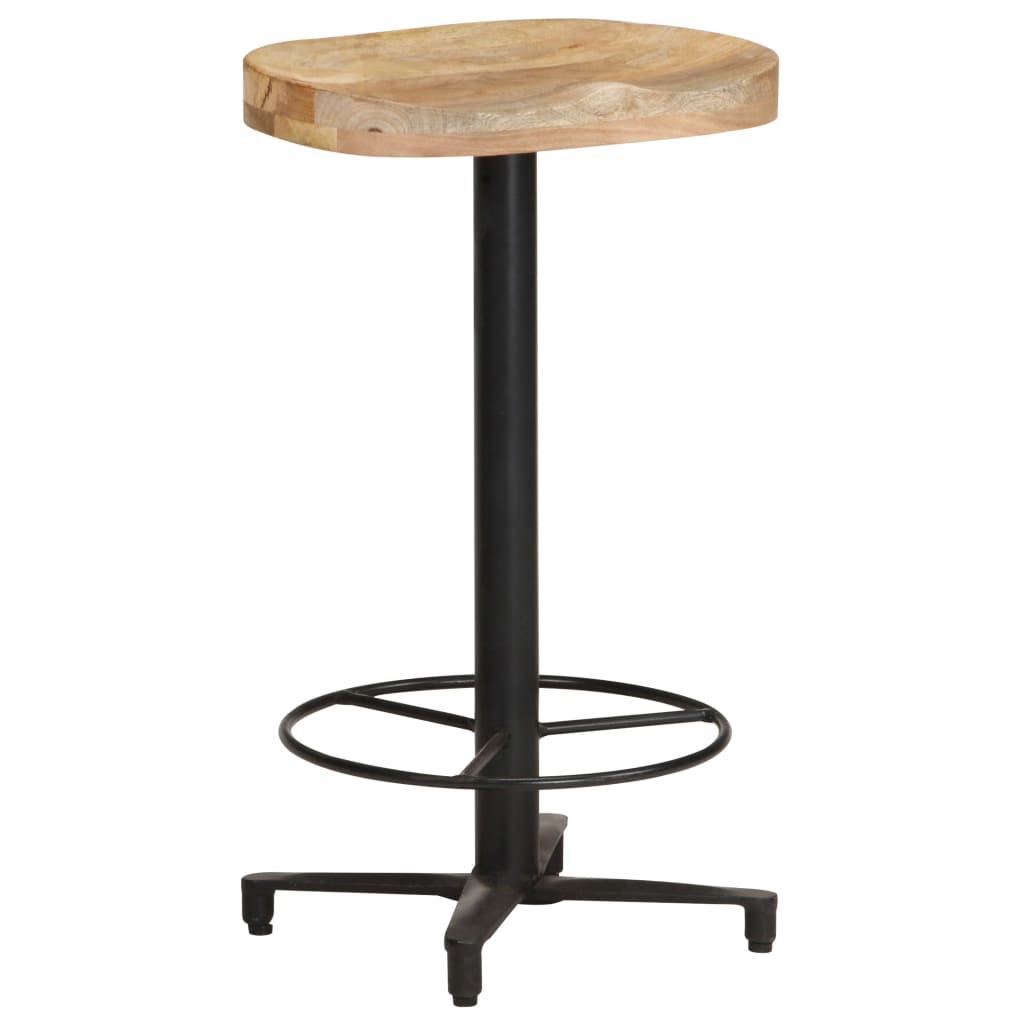 vidaXL Baarijakkarat 2 kpl 66 cm täysi mangopuu