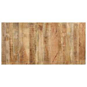 Jídelní stůl 160 x 80 x 76 cm hrubé mangovníkové dřevo - obrázek 3