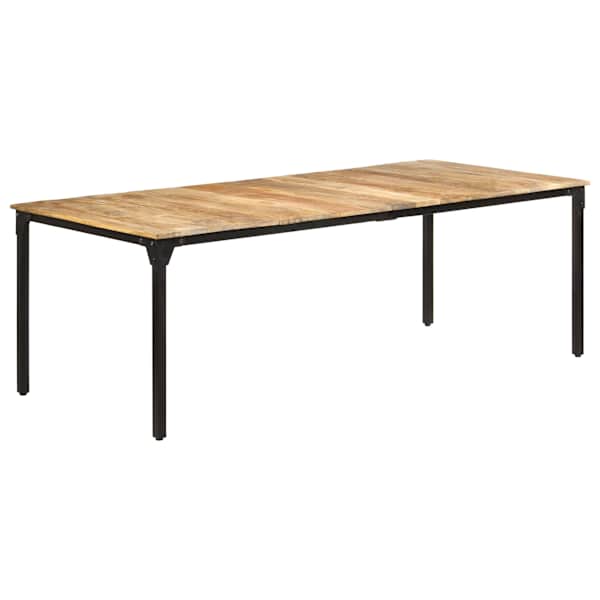 vidaXL s&ouml;&ouml;gilaud, 220 x 100 x 76 cm, t&ouml;&ouml;tlemata mangopuit