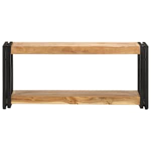TV stolek 90 x 30 x 40 cm masivní akáciové dřevo - obrázek 2