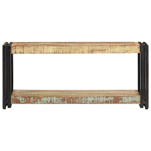 TV stolek 90 x 30 x 40 cm masivní recyklované dřevo - obrázek 2