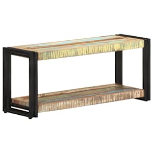 TV stolek 90 x 30 x 40 cm masivní recyklované dřevo - obrázek 8