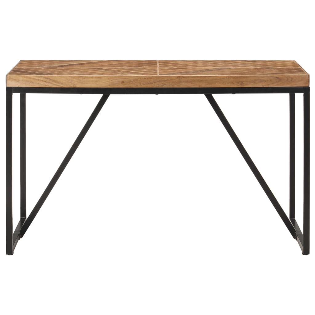 vidaXL tömör akác és mangófa étkezőasztal 120 x 60 x 76 cm